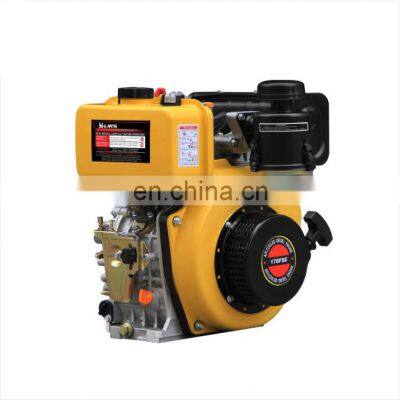 Hot sale 186FA 10HP Single cylinder diesel Engine with Electric starter