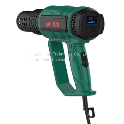 611A 2000W 110V 240V High Quality 2000W Heat Gun Button Intelligent Hardware Electric Power Tools Soldering Gun