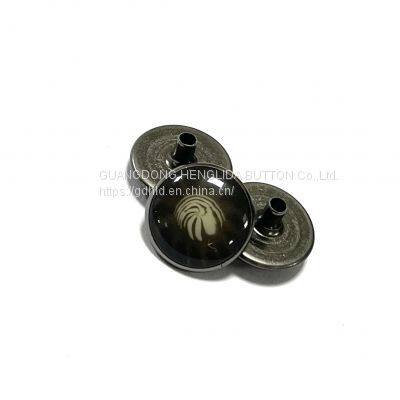 HLD Button Factory Wholesale 15mm Plating Spring Snap Button for Garment photo-3