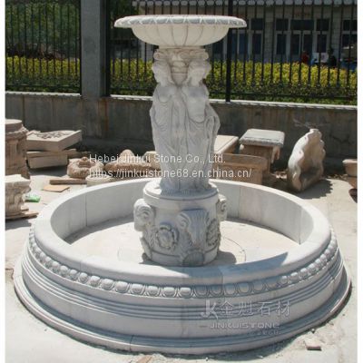 Customized outdoor simple character-shaped fountain