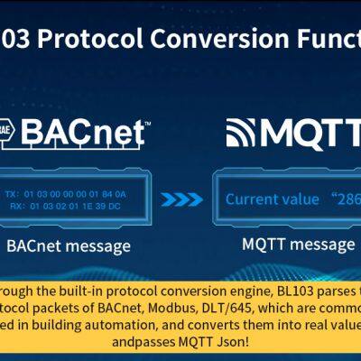 BL103 Building Wireless BACnet Ms/tp to BACnet IP/ BACnet MQTT Converter photo-3