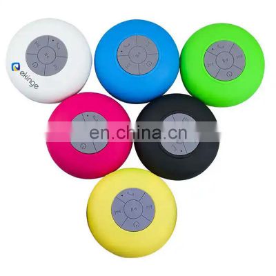 Wholesale Portable Shower Sucker Waterproof Sound Subwoofer Wireless Bluetooth Speaker Mobile Phone Mini Speaker