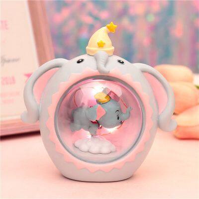 LED Resin Unicorn Night Light For Children Baby Kids Bedside Lamp Children Toy Animal Bedroom Decor Lighting Xmas Birthday Gift photo-4