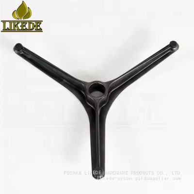 New Cheap 3-Star Aluminum Alloy Chair Base Metal Furniture Leg With Powder Coating Finish photo-5