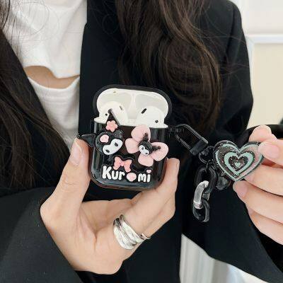 Kawaii Cartoon 3D Anime Headset Case for App1e Airp0ds 1 2 3 Pro Pro2 Silicone Shockproof Earphone Cover photo-2