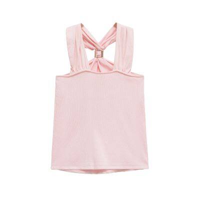 Spring New Neck Hanging Top, European and American Sexy Backless Vest for Women photo-5