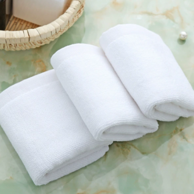 Простые полотенца из хлопкового терри с прямым переплетением 61 Г