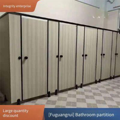 Zhanjiang Antibacterial Compact Laminate Toilet Partition Boards Are Moisture and Impact Resistant. Pvc Boards Are Suitable for Use in the Damp Environment of Toilets photo-4