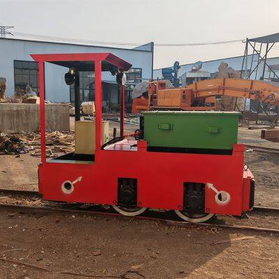Senteng 2.5-ton Explosion-proof Electric Locomotive Mine Underground Slag Discharging Tractor
