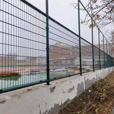 868 656 Type 2D Double Wire Fence Welded Mesh Panel with Square Post