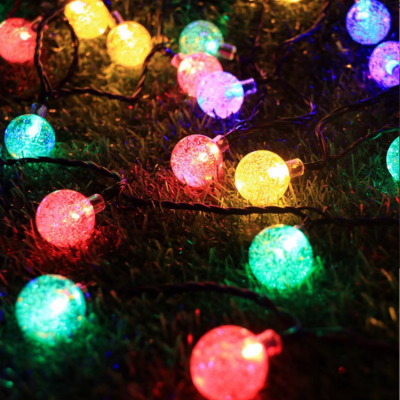 Led Tree Lights Outdoor Star String Lights Waterproof Bubble Ball Flashing Lights for Courtyard Hanging Lights photo-3
