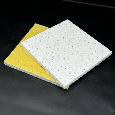 Perforated Washable Mineral Fiber Acoustic Ceiling Panels for Suspended Systems