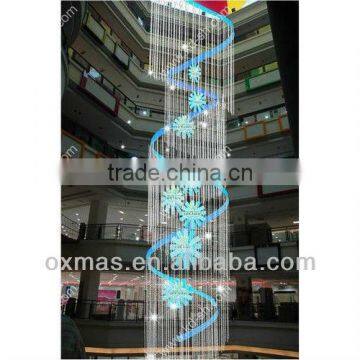 Abstract summer hanging blue flower Decoration