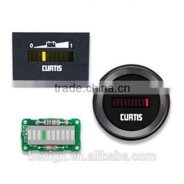 Curtis Battery State-of-Charge (BSOC) Instrumentation model 906 for use in electrically powered vehicles