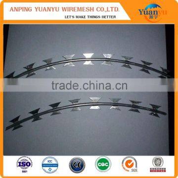 Modern hot sell low carbon razor barbed wire