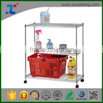 SUREALONG High Quality Home Storage Kitchen Organization NSF Wire Shelving