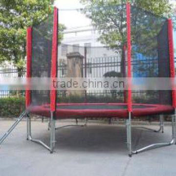 10FT Family Gardon Amusement Round Spring Trampoline With Net