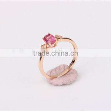 Fashion K Gold Diamond Ring Jewelry photo-6