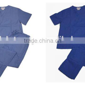 blue doctor coat, pol cotton doctor coat