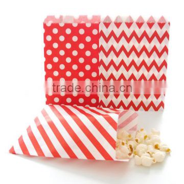 Party Paper Favor Bags Small Fast Food Gift Decorative Treat Bag