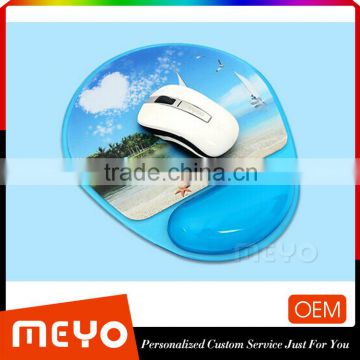 Customized logo ice-cold wrist rest mouse pad slip resistance