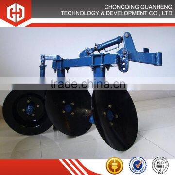 double disc harrow plough for hand walking tractor