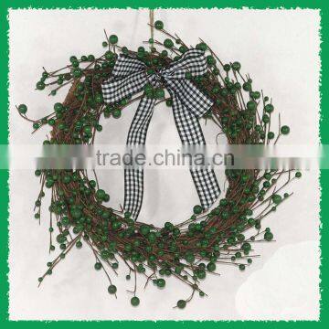 wholesale christmas artificial flower wreath for funeral decorations