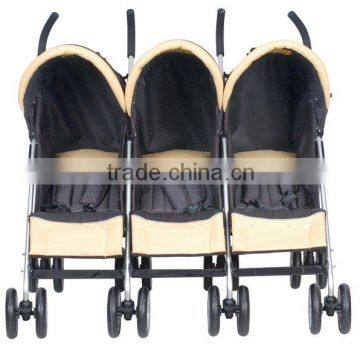 #3018T Three Seats Popular Cheap Triplets Pram Baby Stroller photo-2