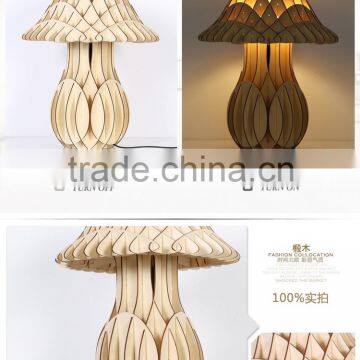 LED Wood Table Lamp LED Wooden Table Light JK-879-13 2016 New Style Gloss Wooden Finish Table Lamp photo-6