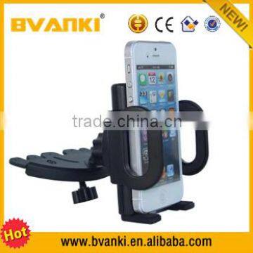 For iPhone/Android CD Slot Car Holder,Adjustable 360 Rotation Universal Car CD Slot Mobile Phone Mount Holder Stand