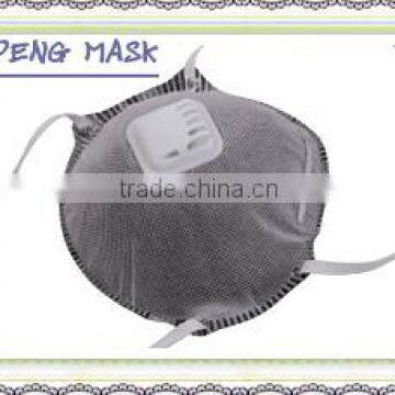 active carbon mask layer to filtration odor dust mask/face shield