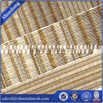 Art metal mesh fabric for architectural use