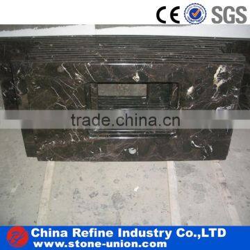 Dark coffee marble bar tops