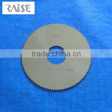 professional serrated cemented carbide Slitting machine blade