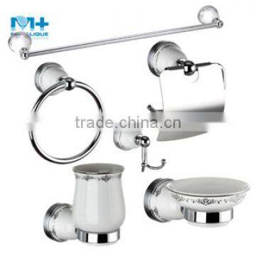 chinese Ceramic Bathroom Fittings Bathroom Accessory Set 56010-CR