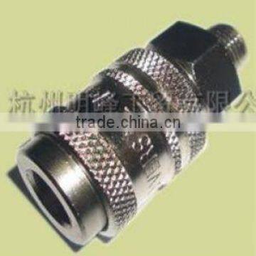 nickel-plating European market ZG1/2M universal quick coupler pneumatic part