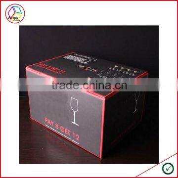 High Quality Wine Glass Packing Box