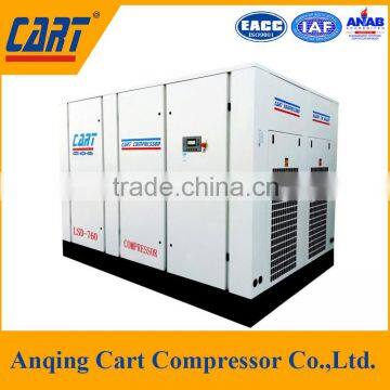 LSD-760 Excellent running and transmission system screw air compressor