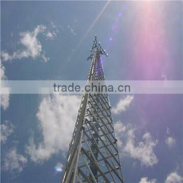 High quality 3-leg tubular steel cell tower with good services