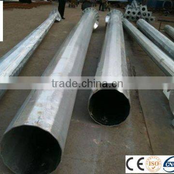 Hot-dip-galvanized Electrical Line Tubular Steel Pole Tower photo-2