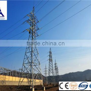 Types steel pylon electrical towers