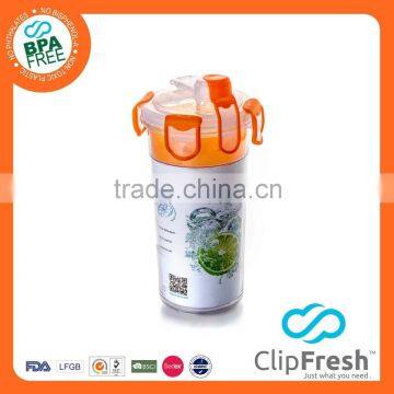 Clip Fresh Tritan FDA Liquid Bottle with Tea Filter 680ml