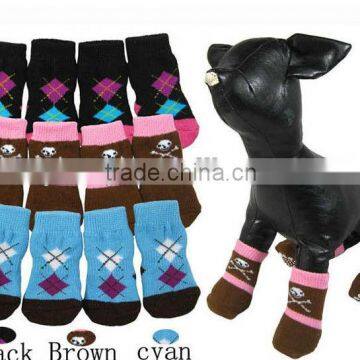 Hot Anti-Slip Knitting Dog Socks