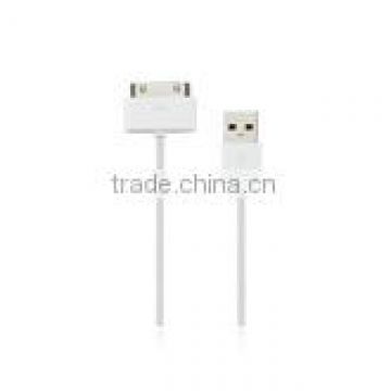 30pin USB Cable for iphone,ipad,ipod white color