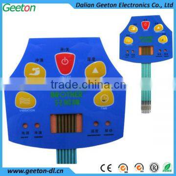 Custom Embossed Buttons Membrane Keypad With Embedded LEDs photo-4