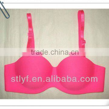 Underwear Woman New One Piece Sexy Bra With Neon Color