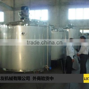 Cold and hot cylinder for wine (stainless steel)/ Mixing tank