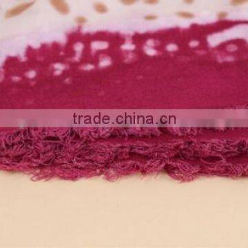 Square Style Printed Wool Scarf photo-3