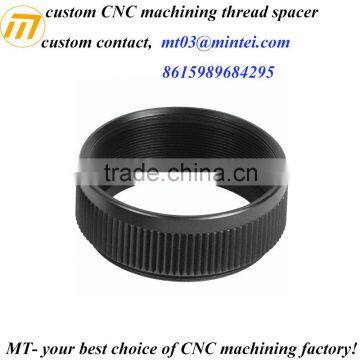 custom CNC machining thread spacer