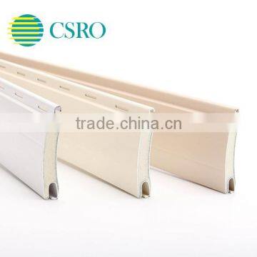Hot 40mm aluminium roller shutter profiles with pu foam nanjing